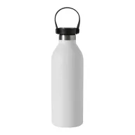   Sticla termos, 500 ml, 2502E16363, Everestus, Ø7.2 x 21.5 cm, Otel, Alb