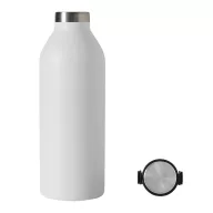   Sticla termos, 500 ml, 2502E16363, Everestus, Ø7.2 x 21.5 cm, Otel, Alb