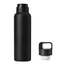 Sticla termoizolanta 750 ml, Everestus, 2601E12753, Ø7.8x29 cm, Otel, Plastic, Negru