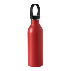   Sticla de apa sport, 550 ml, 2502E15425, Everestus, Ø6.6 x 21 cm, Otel, Rosu