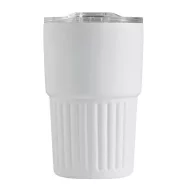   Cana termos, 450 ml, 2509E14312, Everestus, Ø8.7x14 cm, Otel, Plastic, Alb