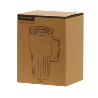   Cana termos, 450 ml, 2509E14312, Everestus, Ø8.7x14 cm, Otel, Plastic, Alb