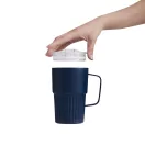 Cana termos, 450 ml, 2509E14313, Everestus, Ø8.7x14 cm, Otel, Plastic, Albastru bleumarin