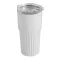 Cana termos, 600 ml, 2509E14314, Everestus, Ø8.7x18 cm, Otel, Plastic, Alb