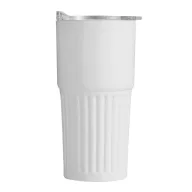   Cana termos, 600 ml, 2509E14314, Everestus, Ø8.7x18 cm, Otel, Plastic, Alb