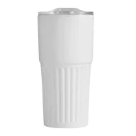   Cana termos, 600 ml, 2509E14314, Everestus, Ø8.7x18 cm, Otel, Plastic, Alb