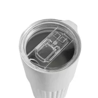   Cana termos, 600 ml, 2509E14314, Everestus, Ø8.7x18 cm, Otel, Plastic, Alb