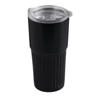   Cana termos, 600 ml, 2509E14315, Everestus, Ø8.7x18 cm, Otel, Plastic, Negru