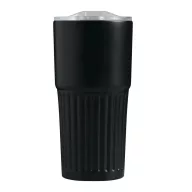   Cana termos, 600 ml, 2509E14315, Everestus, Ø8.7x18 cm, Otel, Plastic, Negru
