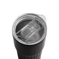   Cana termos, 600 ml, 2509E14315, Everestus, Ø8.7x18 cm, Otel, Plastic, Negru