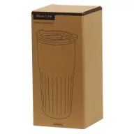   Cana termos, 600 ml, 2509E14315, Everestus, Ø8.7x18 cm, Otel, Plastic, Negru