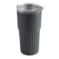   Cana termos, 600 ml, 2509E14316, Everestus, Ø8.7x18 cm, Otel, Plastic, Gri