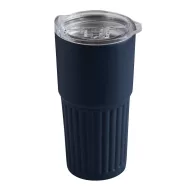   Cana termos, 600 ml, 2509E14317, Everestus, Ø8.7x18 cm, Otel, Plastic, Albastru bleumarin
