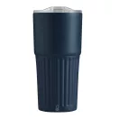 Cana termos, 600 ml, 2509E14317, Everestus, Ø8.7x18 cm, Otel, Plastic, Albastru bleumarin