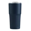 Cana termos, 600 ml, 2509E14317, Everestus, Ø8.7x18 cm, Otel, Plastic, Albastru bleumarin