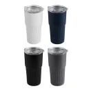 Cana termos, 600 ml, 2509E14317, Everestus, Ø8.7x18 cm, Otel, Plastic, Albastru bleumarin