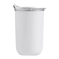   Cana termos, 350 ml, 2509E14300, Everestus, Ø7.7x13 cm, Otel, Plastic, Alb
