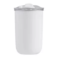   Cana termos, 350 ml, 2509E14300, Everestus, Ø7.7x13 cm, Otel, Plastic, Alb