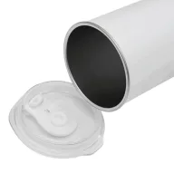   Cana termos, 350 ml, 2509E14300, Everestus, Ø7.7x13 cm, Otel, Plastic, Alb