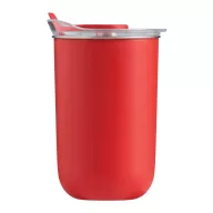   Cana termos, 350 ml, 2509E14303, Everestus, Ø7.7x13 cm, Otel, Plastic, Rosu