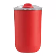   Cana termos, 350 ml, 2509E14303, Everestus, Ø7.7x13 cm, Otel, Plastic, Rosu