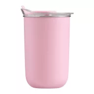   Cana termos, 350 ml, 2509E14305, Everestus, Ø7.7x13 cm, Otel, Plastic, Roz