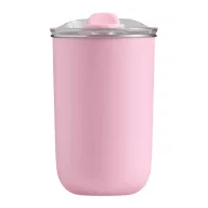   Cana termos, 350 ml, 2509E14305, Everestus, Ø7.7x13 cm, Otel, Plastic, Roz