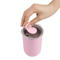   Cana termos, 350 ml, 2509E14305, Everestus, Ø7.7x13 cm, Otel, Plastic, Roz