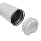 Cana termoizolanta 350 ml, Everestus, 2601E12758, Ø9x14.8 cm, Otel, Plastic, Alb