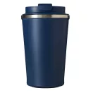 Cana termoizolanta 350 ml, Everestus, 2601E12759, Ø9x14.8 cm, Otel, Plastic, Albastru bleumarin