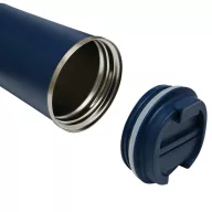   Cana termoizolanta 350 ml, Everestus, 2601E12759, Ø9x14.8 cm, Otel, Plastic, Albastru bleumarin