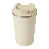   Cana termoizolanta 350 ml, Everestus, 2601E12760, Ø9x14.8 cm, Otel, Plastic, Bej