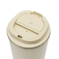   Cana termoizolanta 350 ml, Everestus, 2601E12760, Ø9x14.8 cm, Otel, Plastic, Bej