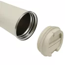 Cana termoizolanta 350 ml, Everestus, 2601E12760, Ø9x14.8 cm, Otel, Plastic, Bej