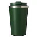 Cana termoizolanta 350 ml, Everestus, 2601E12761, Ø9x14.8 cm, Otel, Plastic, Verde army