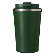   Cana termoizolanta 350 ml, Everestus, 2601E12761, Ø9x14.8 cm, Otel, Plastic, Verde army
