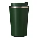 Cana termoizolanta 350 ml, Everestus, 2601E12761, Ø9x14.8 cm, Otel, Plastic, Verde army