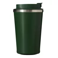   Cana termoizolanta 350 ml, Everestus, 2601E12761, Ø9x14.8 cm, Otel, Plastic, Verde army