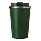 Cana termoizolanta 350 ml, Everestus, 2601E12761, Ø9x14.8 cm, Otel, Plastic, Verde army