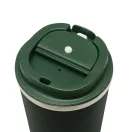 Cana termoizolanta 350 ml, Everestus, 2601E12761, Ø9x14.8 cm, Otel, Plastic, Verde army