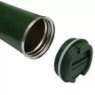   Cana termoizolanta 350 ml, Everestus, 2601E12761, Ø9x14.8 cm, Otel, Plastic, Verde army