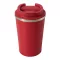 Cana termoizolanta 350 ml, Everestus, 2601E12762, Ø9x14.8 cm, Otel, Plastic, Rosu