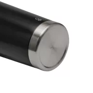   Sticla termoizolanta 500 ml, Everestus, 2601E12748, Ø9.2x19.5 cm, Otel, Plastic, Negru