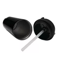   Sticla termoizolanta 500 ml, Everestus, 2601E12748, Ø9.2x19.5 cm, Otel, Plastic, Negru