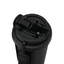 Sticla termoizolanta 500 ml, Everestus, 2601E12748, Ø9.2x19.5 cm, Otel, Plastic, Negru