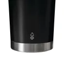Sticla termoizolanta 500 ml, Everestus, 2601E12748, Ø9.2x19.5 cm, Otel, Plastic, Negru
