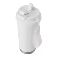   Sticla termoizolanta 500 ml, Everestus, 2601E12749, Ø9.2x19.5 cm, Otel, Plastic, Alb
