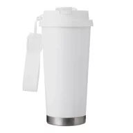   Sticla termoizolanta 500 ml, Everestus, 2601E12749, Ø9.2x19.5 cm, Otel, Plastic, Alb