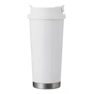   Sticla termoizolanta 500 ml, Everestus, 2601E12749, Ø9.2x19.5 cm, Otel, Plastic, Alb
