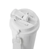   Sticla termoizolanta 500 ml, Everestus, 2601E12749, Ø9.2x19.5 cm, Otel, Plastic, Alb